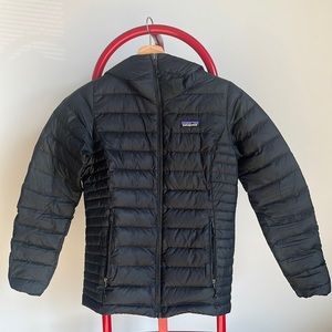 Patagonia Women’s Down Sweater Hoody Black XS rare
